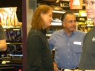 CEO Jim D'Addario with Robben Ford.